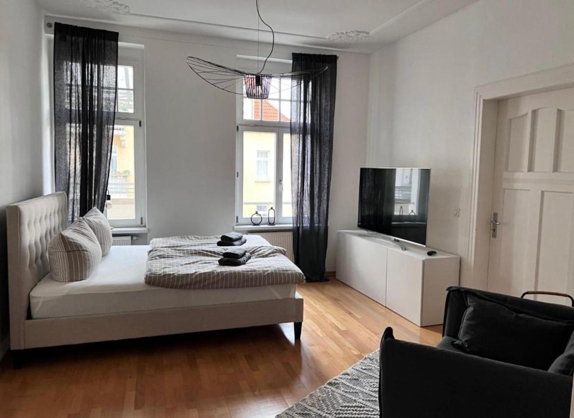 Feine Apartments In Der Suedstadt Von Erfurt Mit Kostenlosen Stellplatz & Flasche Wein Zur Begruessung Kültér fotó